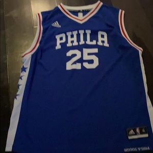 Boys Adidas Ben Simmons Philadelphia 76ers Jersey